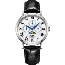 Rotary GS05325/01 Windsor men`s watch 40mm 5ATM